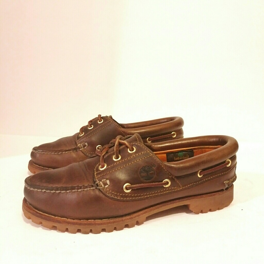 Timberland Brown Leather Loafers